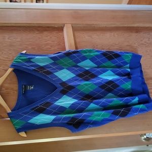 Women's argyle NY&Co sweater vest